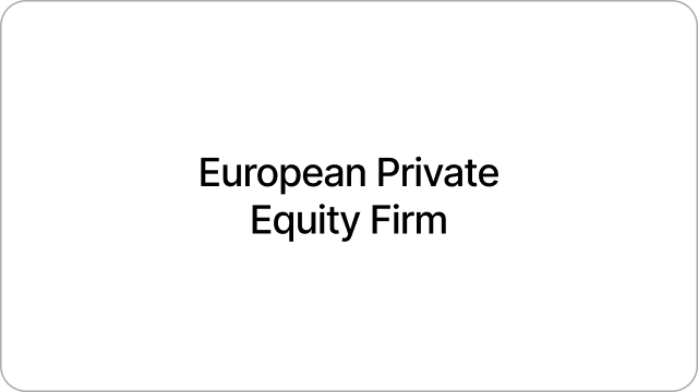 European Private Equity Firm